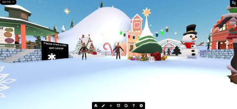 Virtual metaverse environment